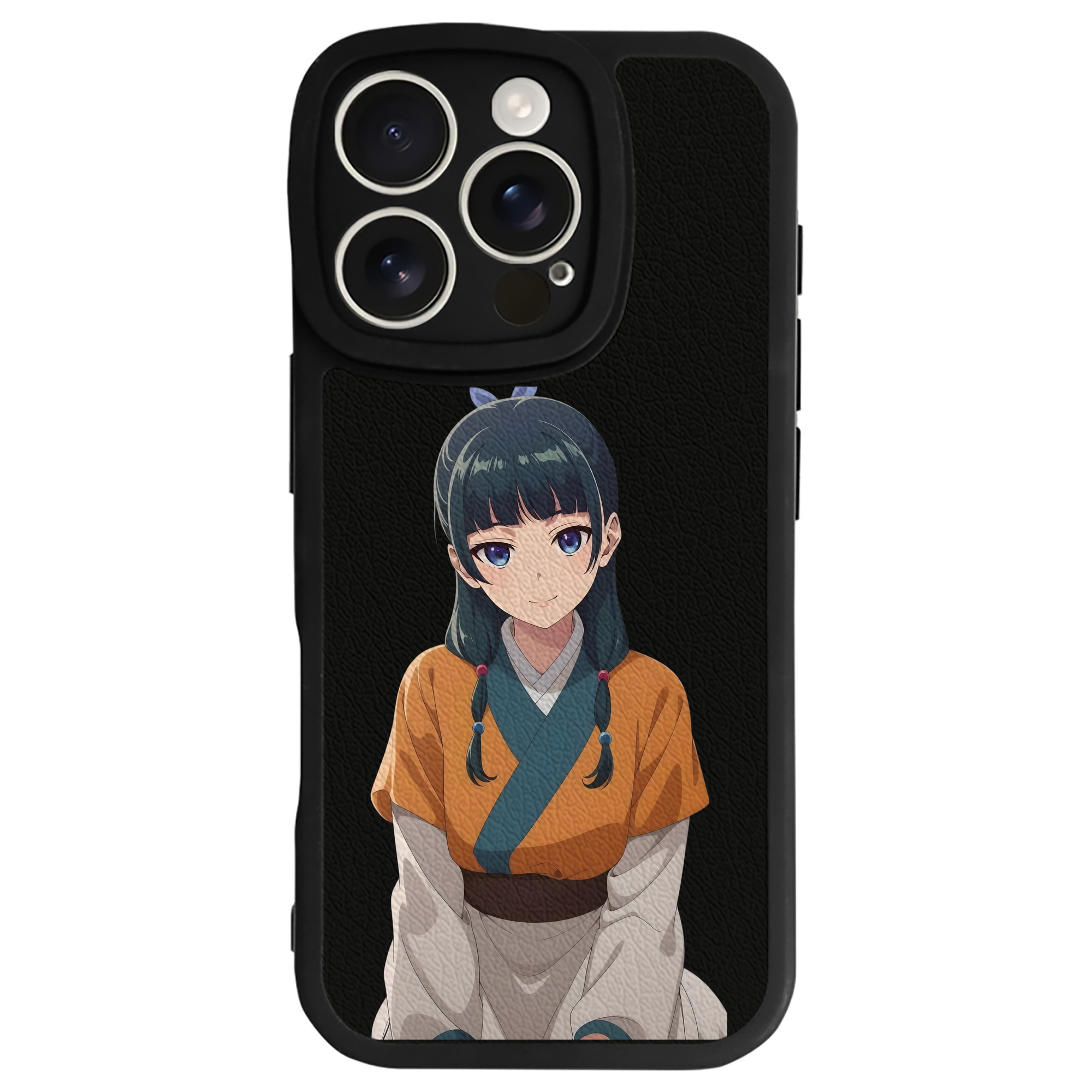 薬屋のひとりごと The Apothecary Diaries 【iPhone 16シリーズ対応】シリコンスマホケース（レザー調） 材質：シリコン